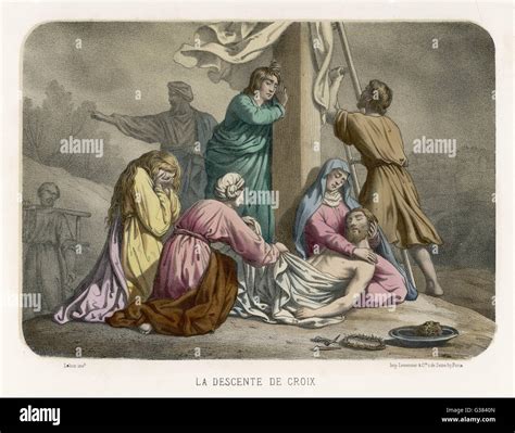 Descent of jesus from the cross hi-res stock photography and images - Alamy