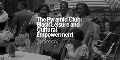 The Pyramid Club: Black Leisure and Cultural Empowerment, 1517 W Girard ...
