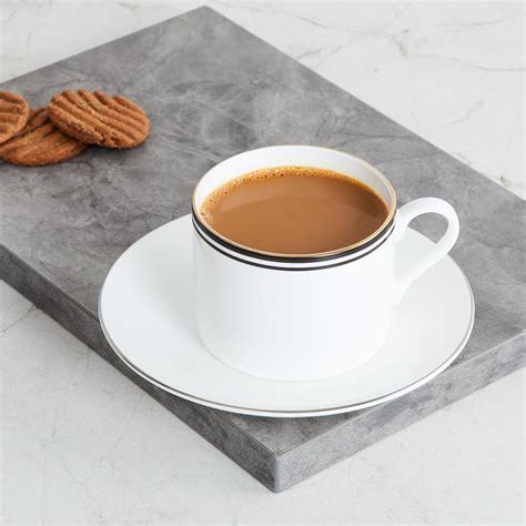 Buy Marshmallow Bone China Cup and Saucer - 250ml from Home Centre at ...