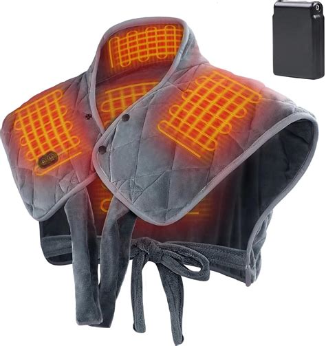 Vofuoti Cordless Heating Pad for Neck and Shoulders, Weighted Heating ...