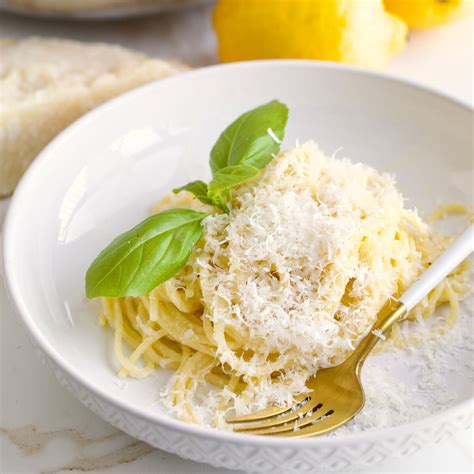 Lemon butter pasta sauce pasta al limone – Artofit