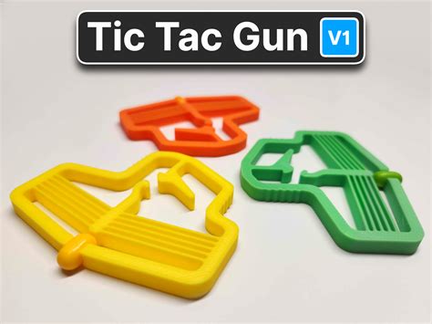 Tic Tac Gun (Compliant mechanism) by ThisFact - MakerWorld