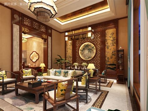 新中式风格的别墅装修样板实拍，带你看一下这个特殊的玄关设计！-上海星杰别墅装修公司