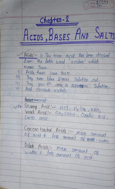 Class 10 Science Chapter 2 Notes 的图像结果