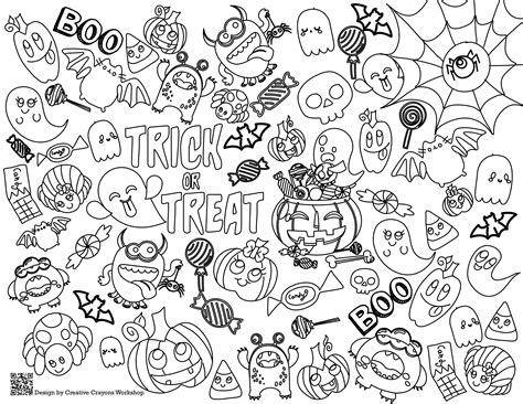 Candy Halloween Coloring Pages [2025]