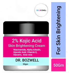 Dr.bozwell Skin Brightening Cream with Kojic Acid, Arbutin, Niacinamide ...