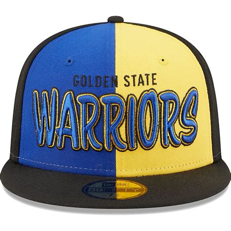 New Era /Royal Golden State Warriors Pop Front 59FIFTY Fitted Hat | Academy