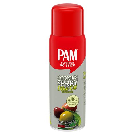 PAM Olive Oil Non-Aerosol Cooking Spray, Propellant-Free, Superior No ...
