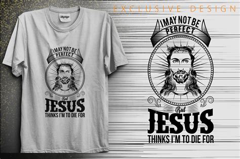 Jesus Christ T-Shirt Design Graphic by Infinity Design · Creative Fabrica