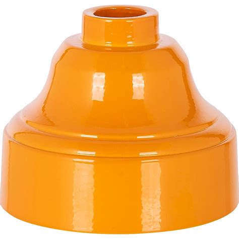 Bougeoir Dion Éclat d'Orange 10 x 10 x 8 cm Orange Soleil Doux | Leroy ...