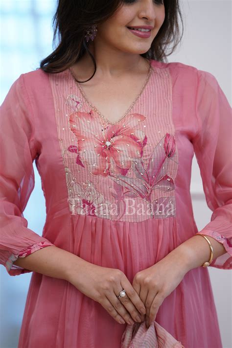 Anarkali Duppata Suit – Taana Baana