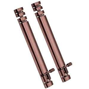 ETON Pack of 2 |4 inch Aluminium zaylo Tower Bolt | Rose Gold Finish ...