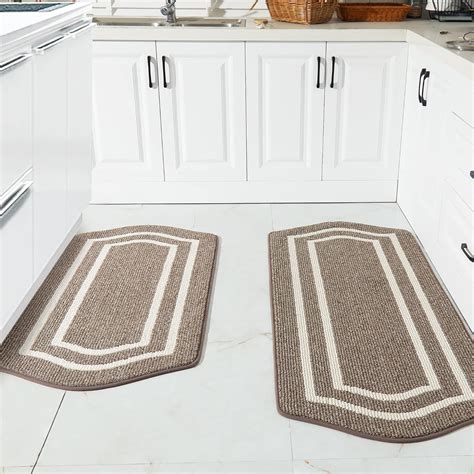 Amazon.com: COSY HOMEER Long Kitchen Floor Mats for in Front of Sink ...