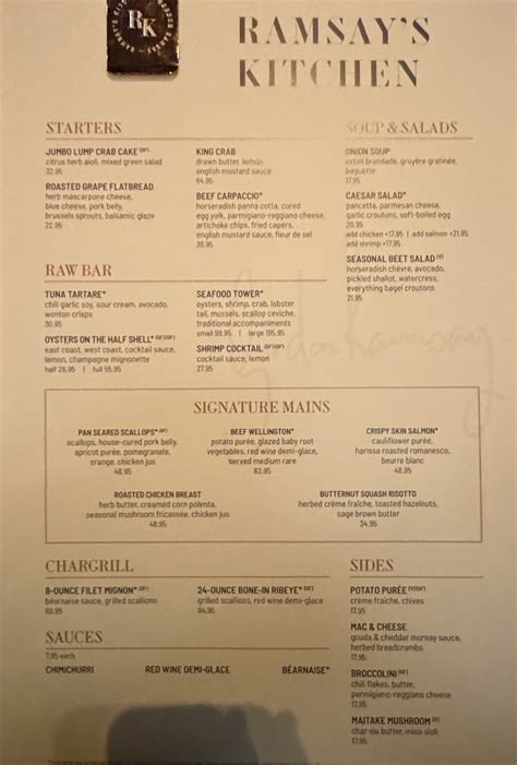 GREAT EATS HAWAII: RAMSAY'S KITCHEN - LAS VEGAS, NV