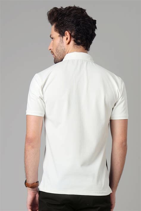 Exclusive White Smart Polo T-Shirt For Men – neofaa.com