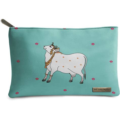 Buy DailyObjects Women's Wallet (Multi-Coloured) (DREA-COW-DOB-CLUTCH ...