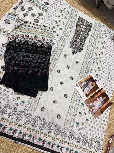 MEHBOOB TEX DESIGN NO - 1505-1506-1507-1508 PURE COTTON PRINT SELF ...
