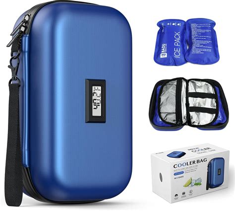 WOODAKE Insulin Cooler Travel Case TSA Approved Medication India | Ubuy