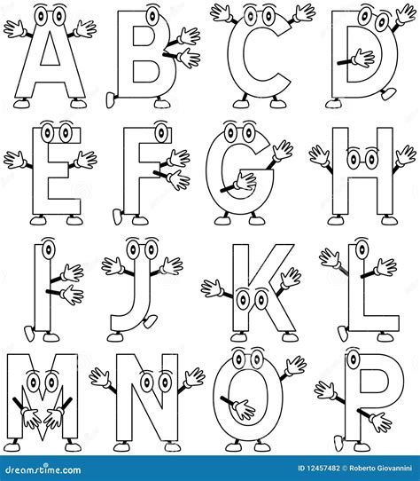 Coloring Pages Letters - Free coloring pages to print