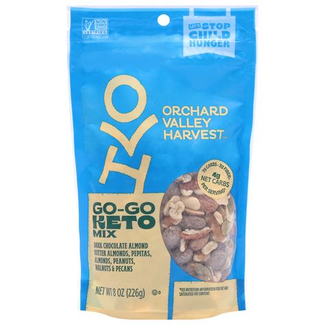 Orchard Valley Harvest Go-Go Keto Trail Mix - Shop Trail mix at H-E-B