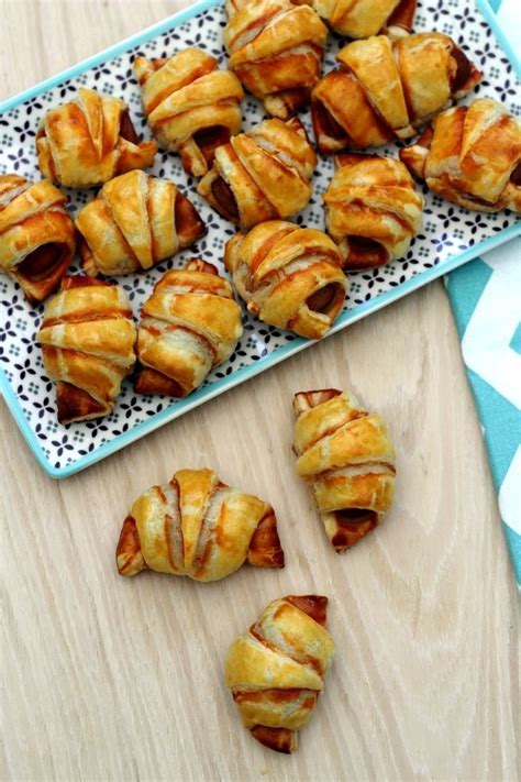 croissant apéritif saucisse