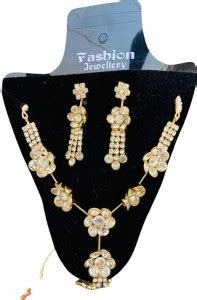 Anita collection Metal Gold Jewellery Set Price in India - Buy Anita ...