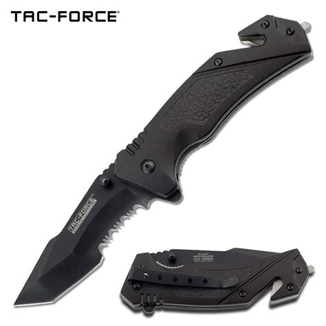 Tac-Force Tactical Rescue Spring Assisted Opening Knife with