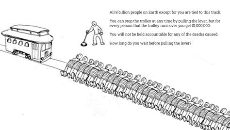 The billionaires trolley problem. : r/trolleyproblem