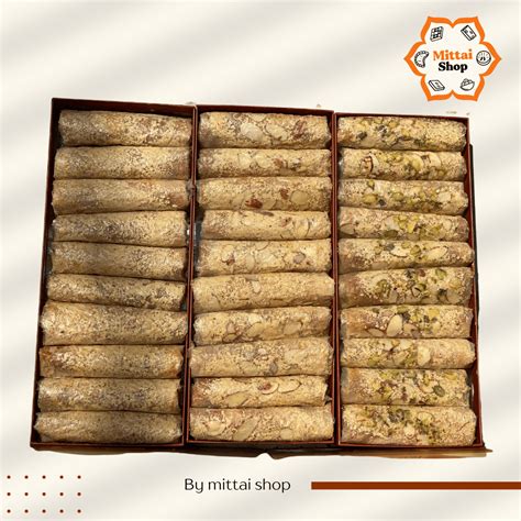 Jaggery Dry fruit Putharekulu Collection - Pack of 30 – Mittai Shop