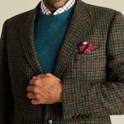 Green Jura Harris Tweed Jacket | Men's Country Clothing | Cordings