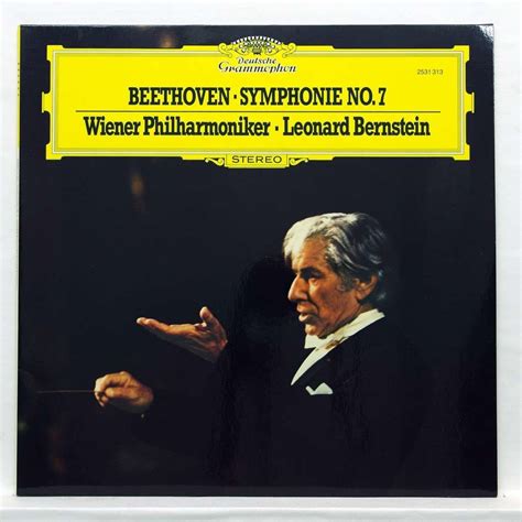 Beethoven : symphony no.7 in a major op.92 by Leonard Bernstein, LP ...