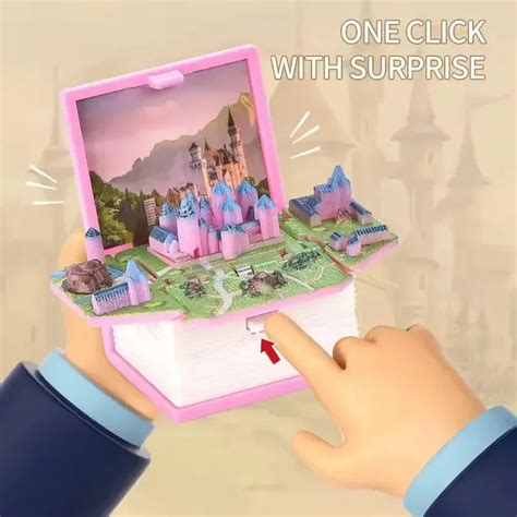 Buy Hogwarts Castle Folding Book Keychain Online