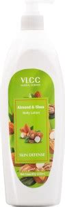 VLCC Almond and Shea Body Lotion - Long lasting hydration for all skin ...