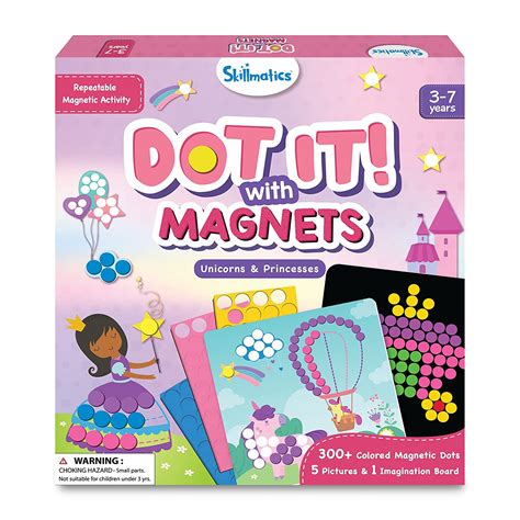 Buy Skillmatics Dot It with Magnets - Unicorns & Princesses DIY Art ...