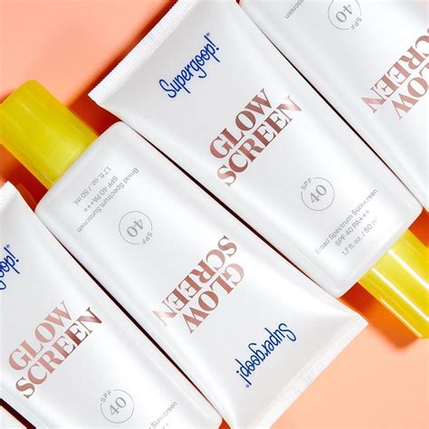 Supergoop! on Instagram: “Glowscreen SPF 40: A glow-boosting, clean ...