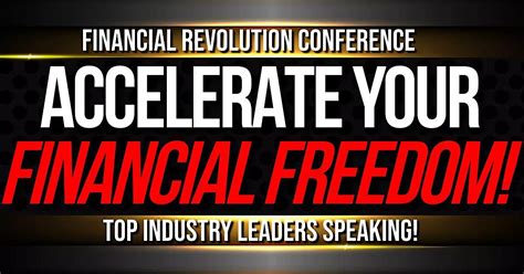 Financial Freedom Revolution Conference, 1030 Crown Pointe Pkwy ...