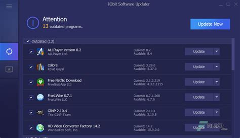 Software Updater 的图像结果