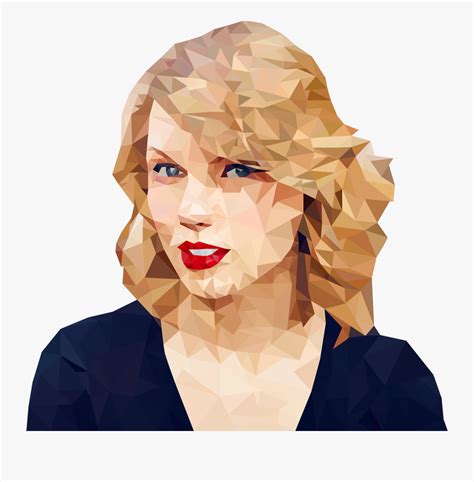 Clip Art Taylor Swift Low Poly - Taylor Swift Low Poly , Free ...