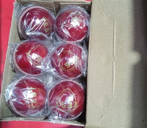 Red Leather Cricket Balls | 45-50 overs