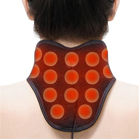 Amazon.com: UTK Neck Heating Pad, Heated Neck Wrap for Neck Pain Relief ...