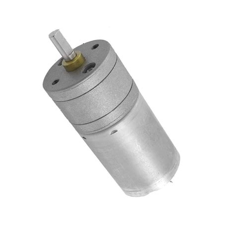 4mm Shaft Gear Motor Dia DC 6V 500RPM 0.7A 25GA Electric Geared Motor ...