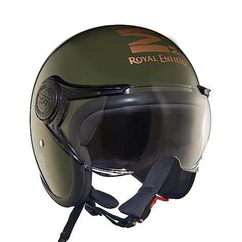 Royal Enfield Op MLG ISI & DOT Helmet : Amazon.in: Car & Motorbike