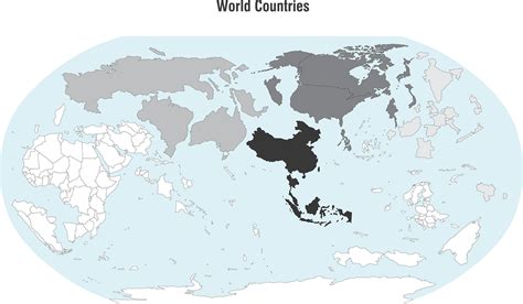 World Map in Chinese Language 的图像结果