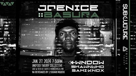 Joe Nice & Basura :: Minneapolis, MN, unifiedtheorycollective ...