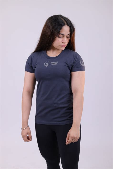 Buy Navy Blue Powerlifting T-Shirt for Men & Women – online