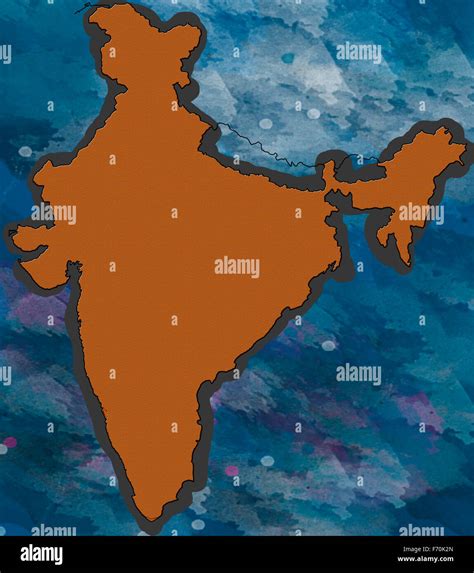 Map Of India And Asia Pbxki - Large Map of Asia