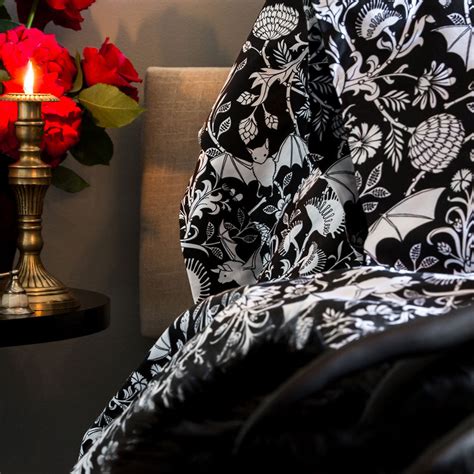 Gothic Bedding and Decor - Dark Glamor by Sin in Linen
