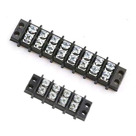 Electrical Terminal Block Bus Strips, 4 and 8 Terminals - Walmart.com