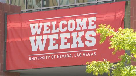 UNLV holds 'Rebel Welcome Day' fun ahead of new semester