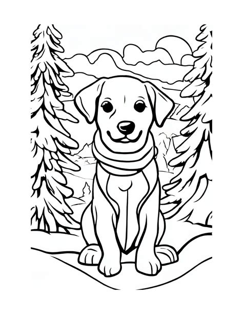 Free Printable Winter Colouring Sheets